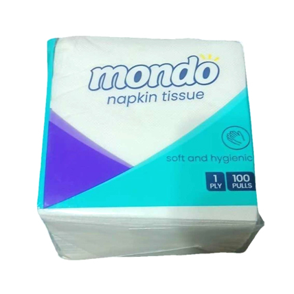 Mondo Tissue Paper Napkin 100 Pulls